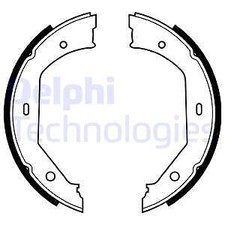 New Brake Shoe Set, parking