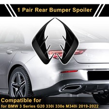 1 Pair Rear Bumper Spoiler for